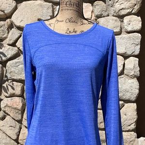 LULULEMON Heathered Blue Top